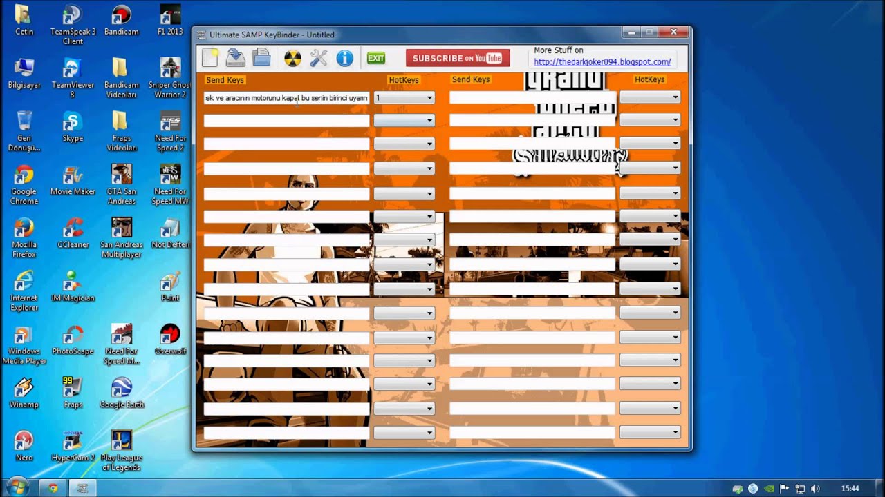 Rinadek Gaming Keybinder Kullanımı - YouTube