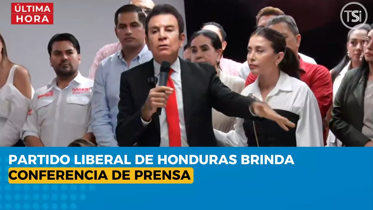 Partido Liberal de Honduras brinda conferencia de prensa