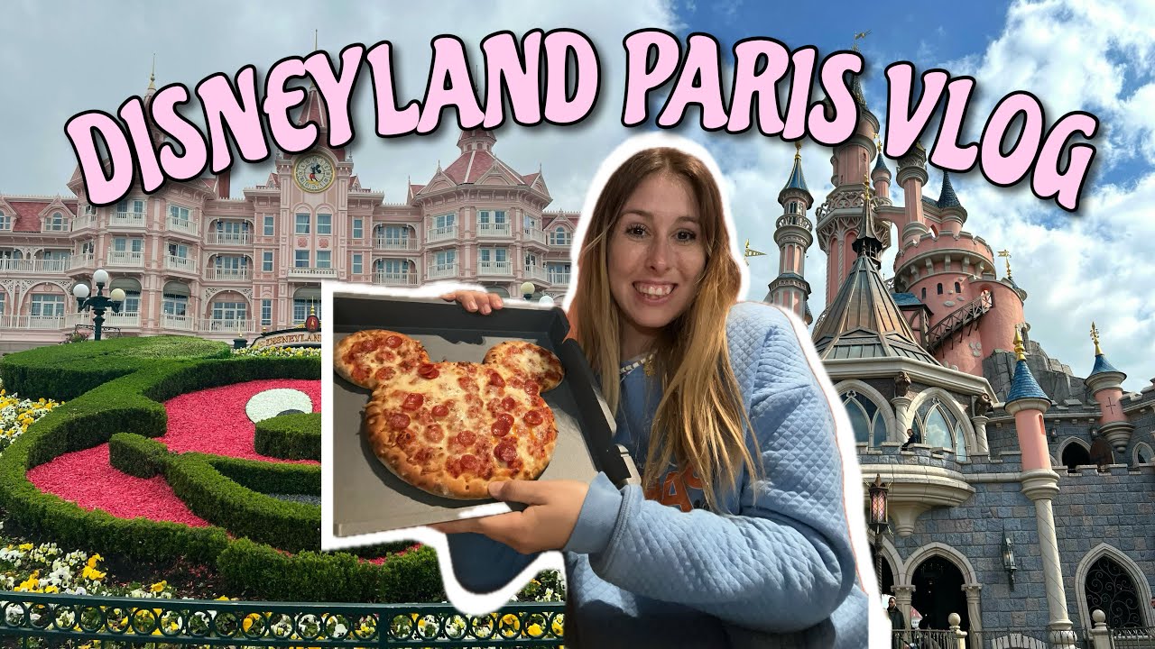 Disneyland Paris Vlog (food, rides, fireworks!)