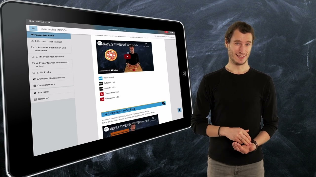 Курс самообучения по расчету процентов – вступительное видео