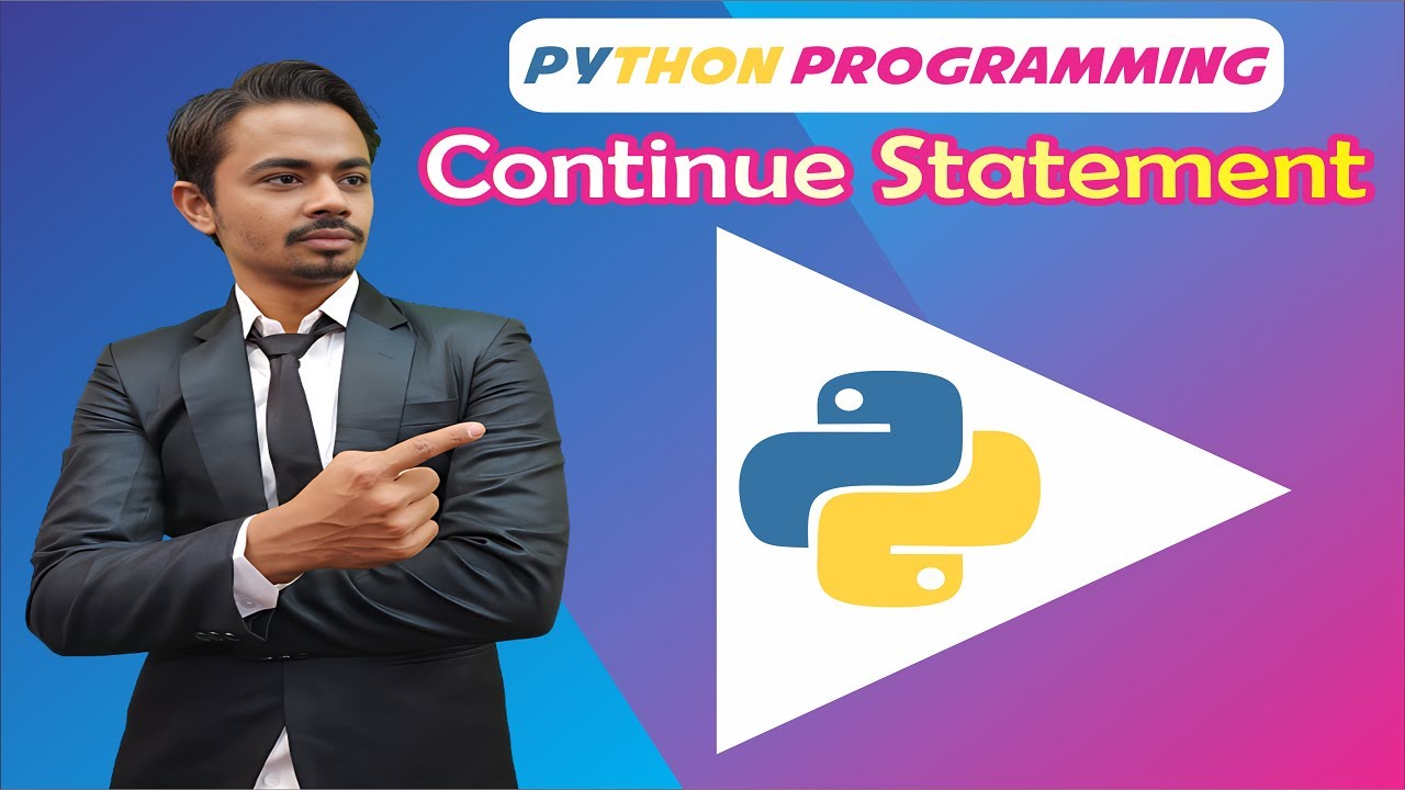 continue in Python | continue in python for loop | @sakibmaster - YouTube