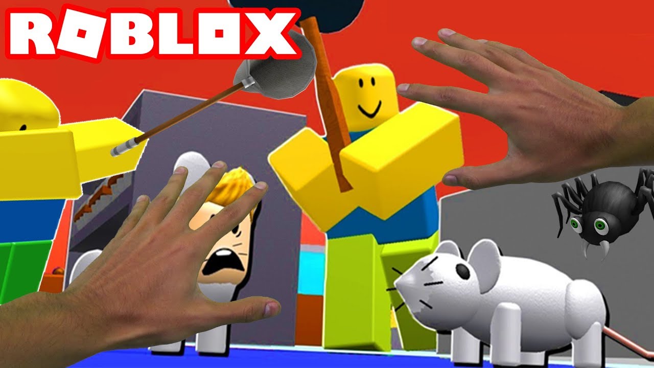 Realistic Roblox Roblox Pet Escape Dont Get Caught By A Giant Noob Youtube - pet noob roblox