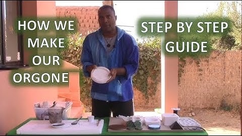 How We Make Our Orgonite Step By Step Guide.