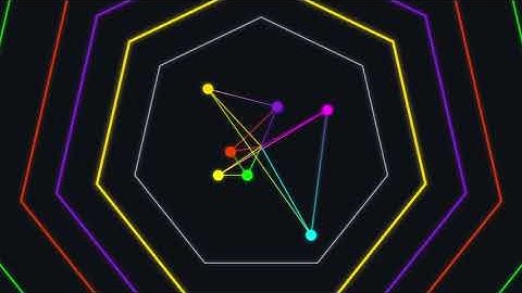 satisfying GROWING POLYGONS | ADHD focus