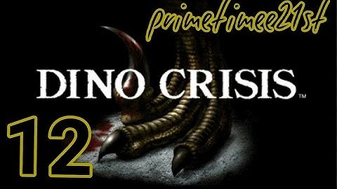 Dino Crisis PS1 Walkthrough Part 12 " Building the Stabilizer and Initializer" (Old)