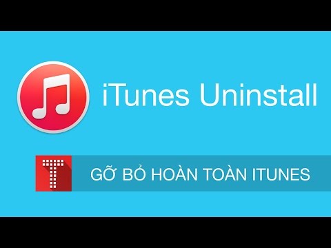 Video: Cách Gỡ Cài đặt ITunes