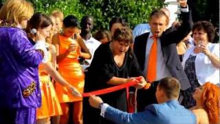 Свадьба в стиле «Оранжевое настроение», агентство  «Скарлет Стар»