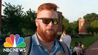 UNC Students Describe Running For Cover During Shooting | NBC News