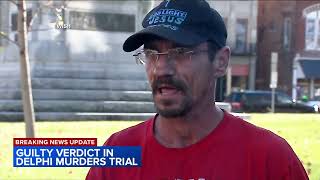 Delphi residents react after guilty verdict in double-murder trial