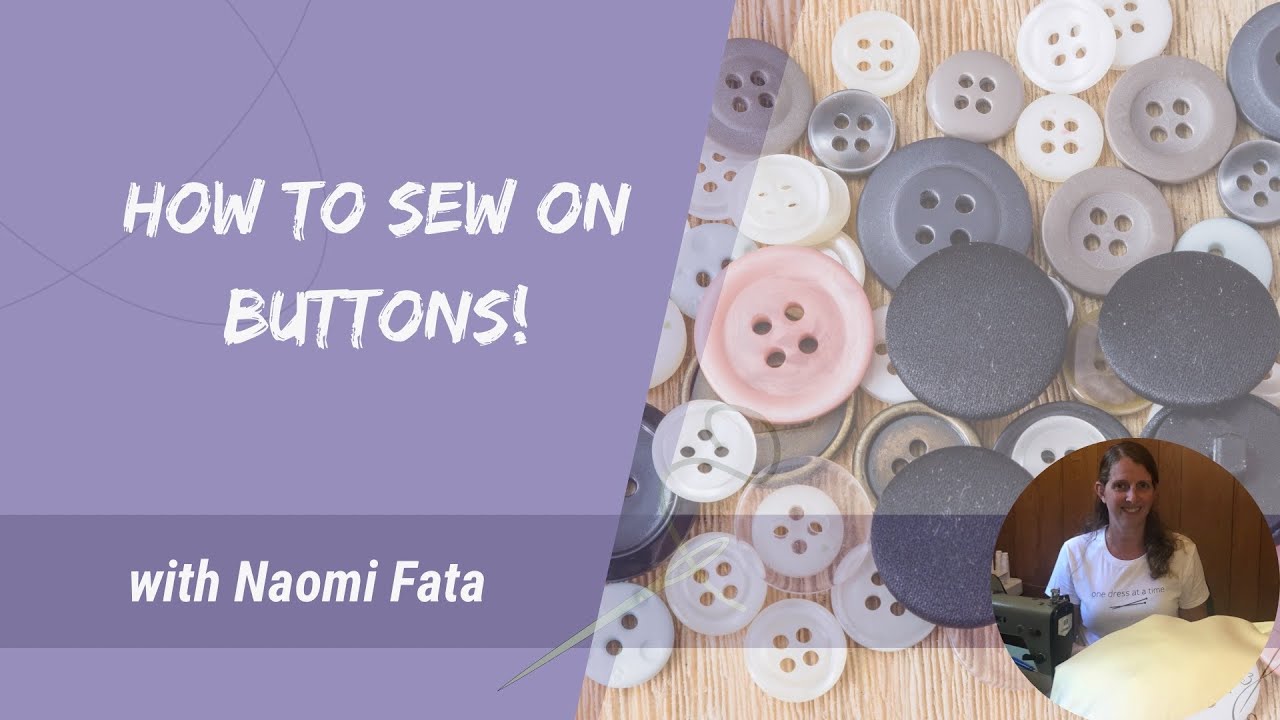 Become a Button-Sewing Pro: Essential Tips and Tricks - YouTube