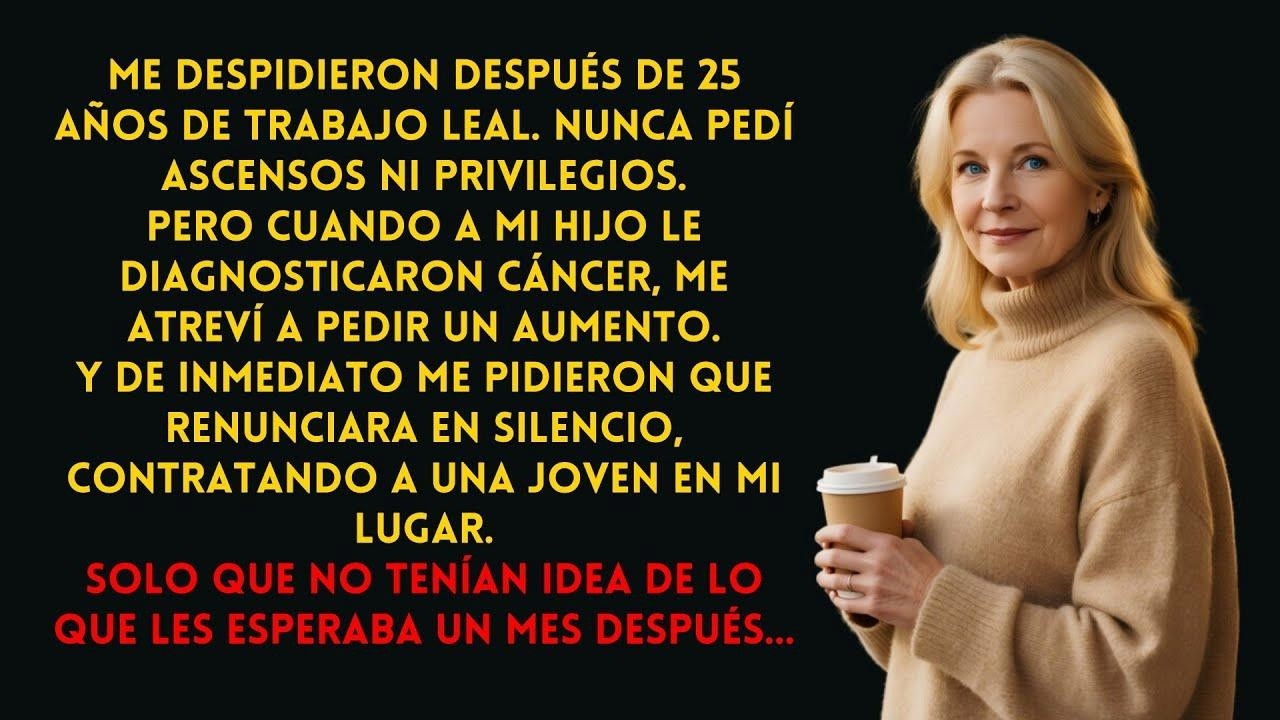 Me corrieron tras 25 años… pero no sabían lo que les esperaba un mes después.