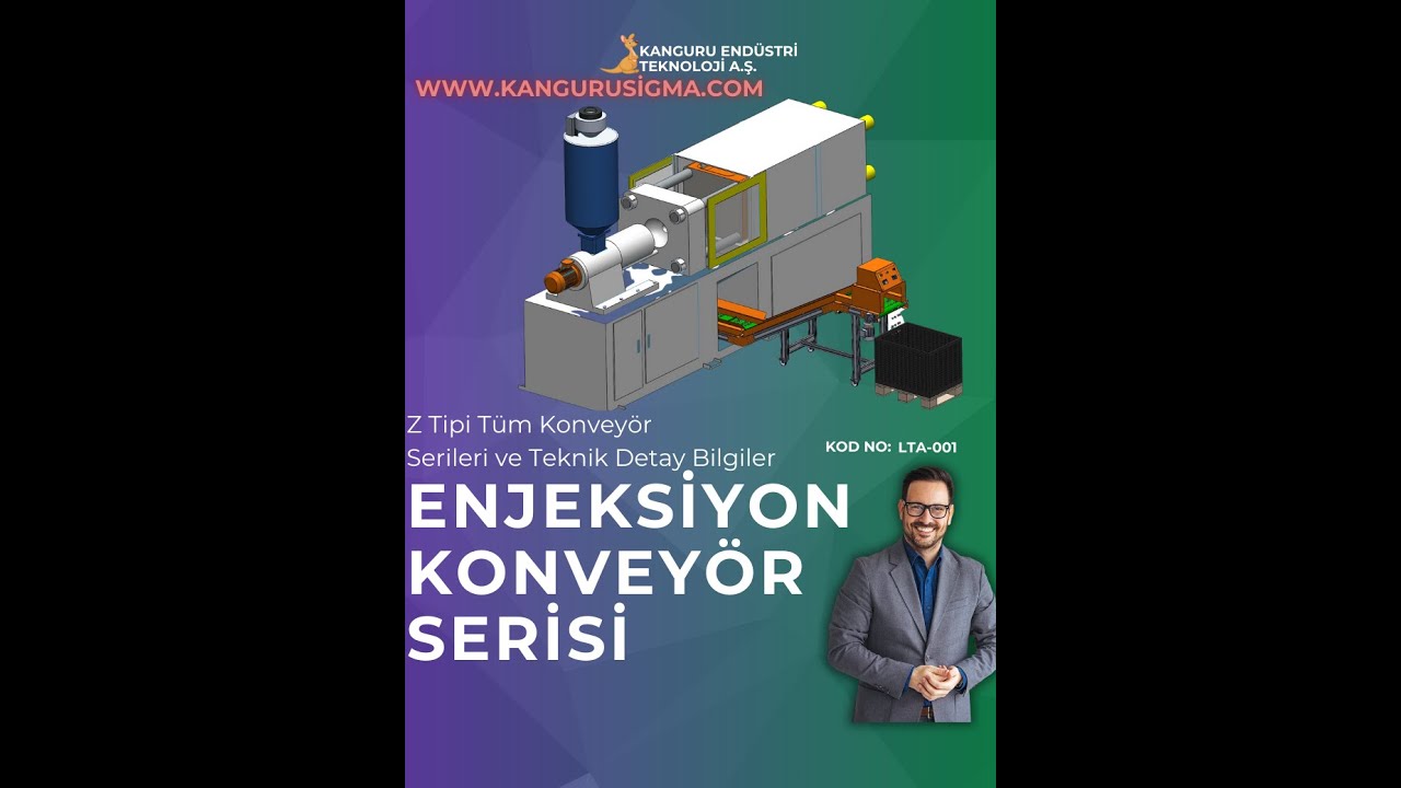 Kanguru Endüstri Teknoloji A.Ş. Z və L Tipi konveyer həlləri, Plastik inyeksiya maşınları üçün