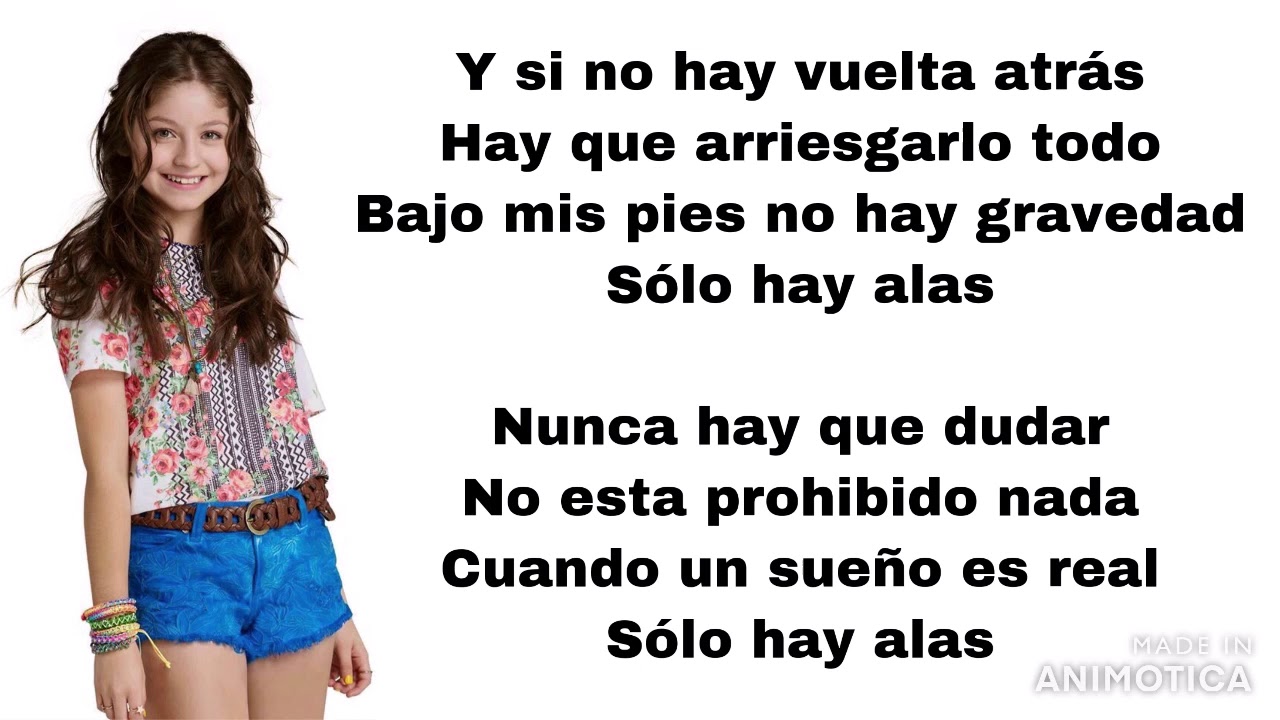 Soy Luna - Alas (letra)