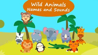 My First Animals #2 - Learn Wild Animals Names and Sounds | AmayaKids Farming Games screenshot 5