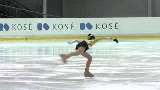 Isu 2015 Jr. Grand Prix Riga Ladies Free Skate Sarah Tamura Can