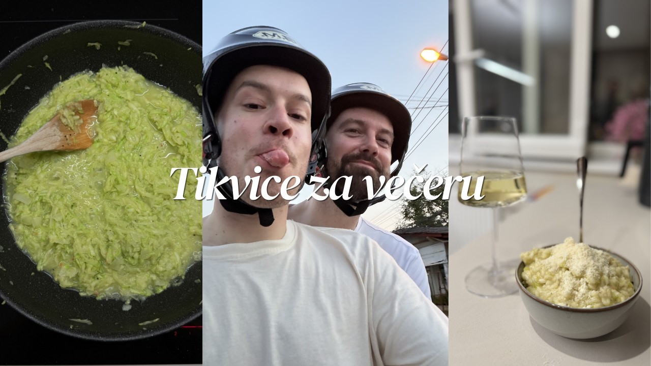 Večera za mog muža – rižoto od tikvica
