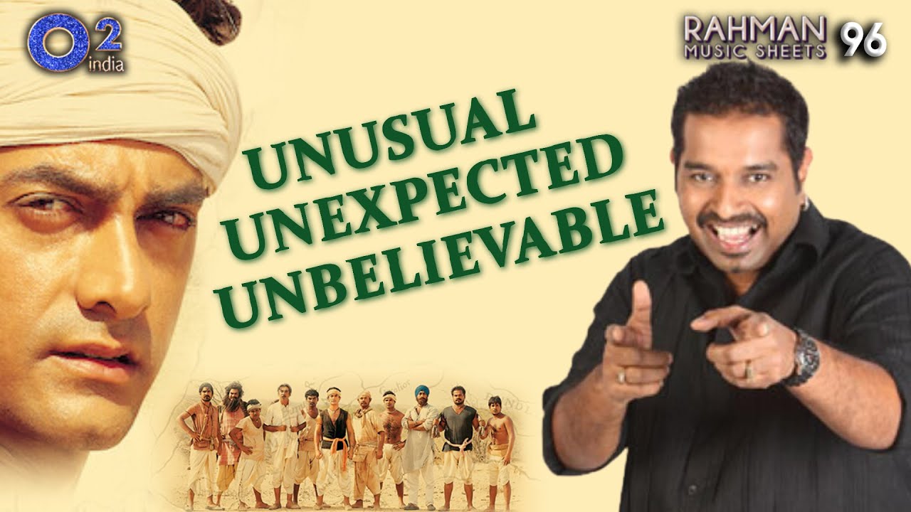 It Rained When Shankar Mahadevan Sang Ghanan Ghanan | Lagaan, Aamir Khan | Rahman Music Sheets 96