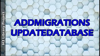 Add Migration, Update Database