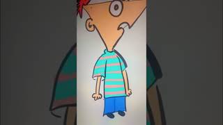 triangular face cartoon #art #viral #trending #trendingshorts #shorts #short #drawn #drawsooqutee