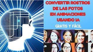 Animar caras o ROSTROS en las FOTOS gratis con Face Animation 🖼🤖 screenshot 2
