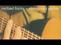 Michael Franks - Cinema (with lyrics)