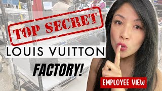 LOUIS VUITTON FACTORY YOU WON'T SEE THIS ANYWHERE!
