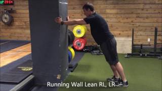 Resilient Performance - Running Wall Lean RL, LR
