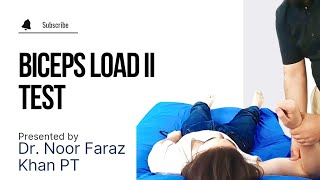 Biceps Load II Test | Labral Tear