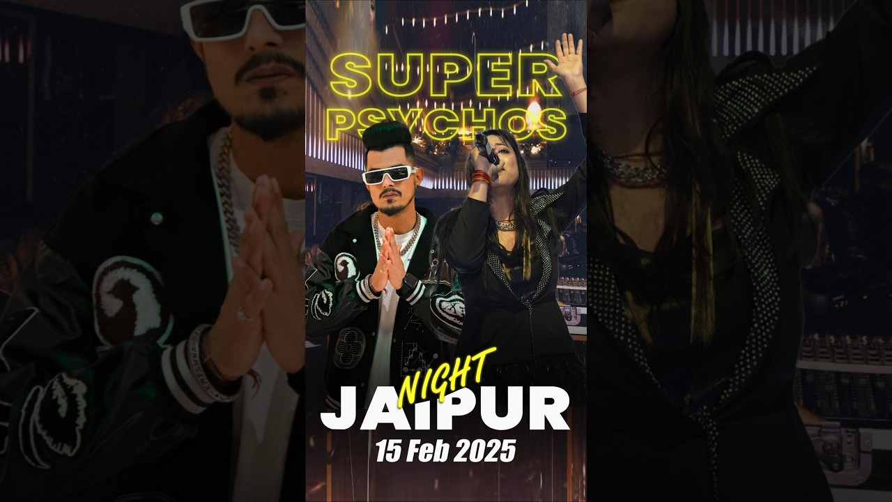 Jaipur, are you ready to go wild? 🎸🔥