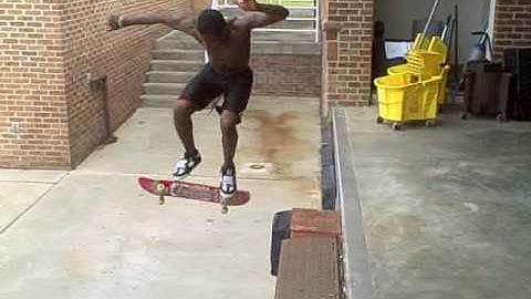 tyrell heelflip loading dock (sketchy)