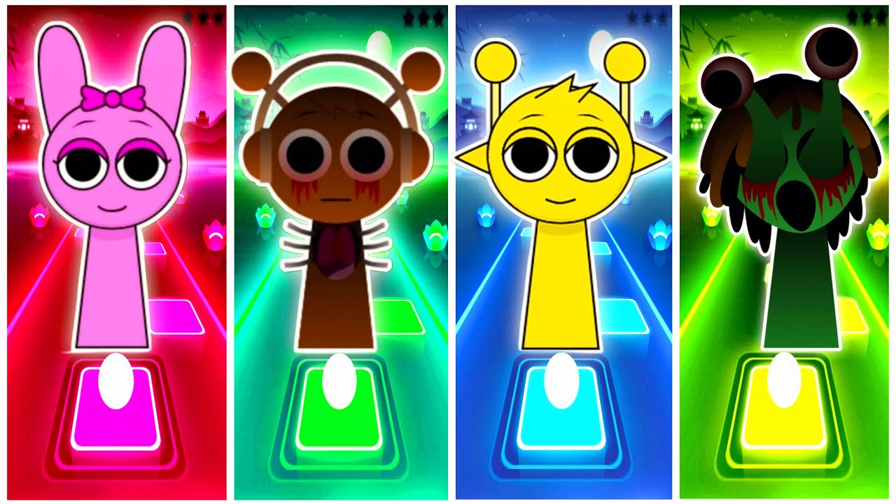 Incredibox Sprunki - Coffin Dance Song (MOD-COVER) Tiles hop dance