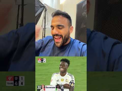 فينيسوس كابتن ريال مدريد في مباراة ليفانتي إداء وتاثير عطيم ريال مدريد