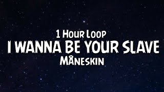 Måneskin - I WANNA BE YOUR SLAVE {1 Hour Loop}