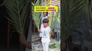 Palm Sunday celebrations// Bible Stories For Kids #kids #kidsvideo #kidssongs #shorts #viral #jesus