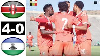 Harambee Stars Kenya vs Lesotho 4-0 | Highlights & All Goals | Friendly Match 2026
