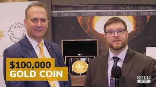 Royal Canadian Mint unveils 10kg gold maple leaf coin