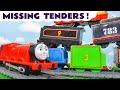 Missing Tenders Mystery Toy Train Story with Thomas Trains