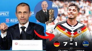 ⛔️Le président de l'UEFA Critique la FIFA et les Nations Africaines au mondial…