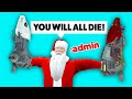 Admin Abusing Santa But I give gifts of death - Gmod darkrp admin abuse trolling