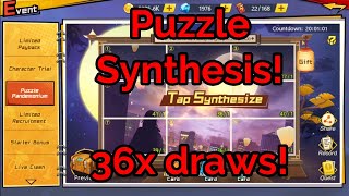 36x Puzzle Synthesis! Let's see what we get! One Punch Man: The Strongest screenshot 1