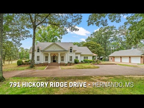 791 Hickory Ridge Drive, Hernando, MS home video tour