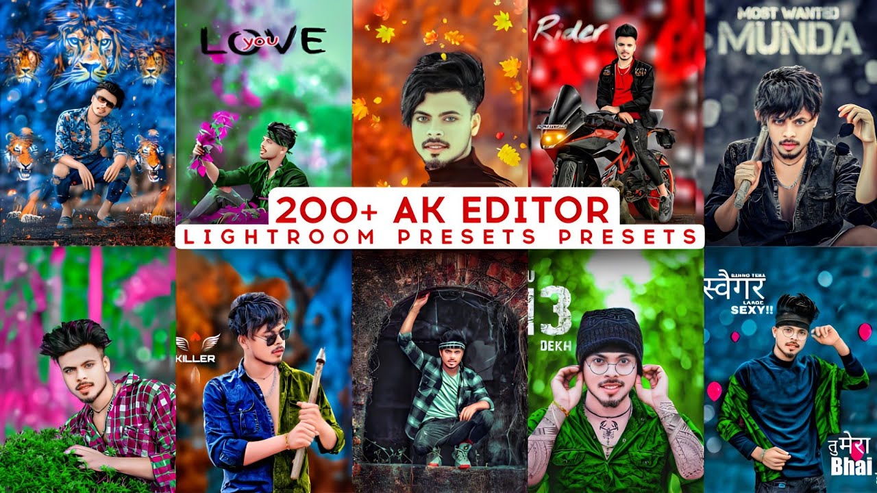 200+ AK Editor Lightroom presets New XMP Presets | Adobe Lightroom Preset | Lightroom Mobile Presets