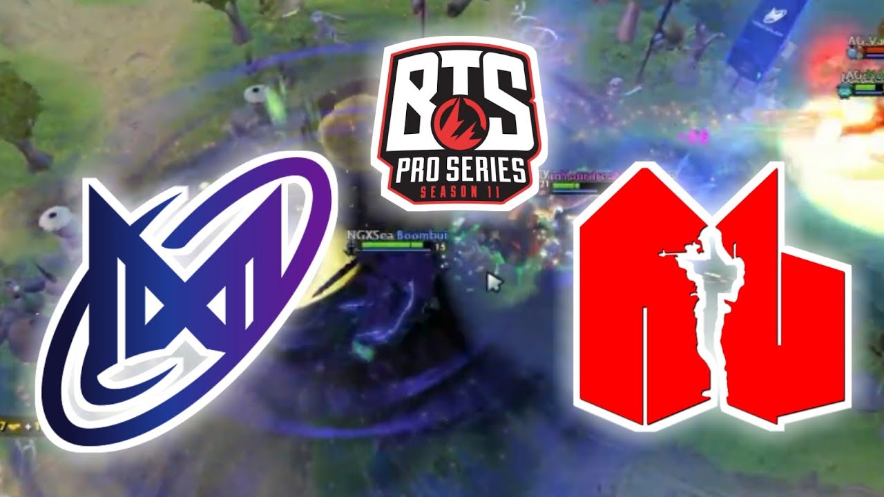 AMAZING GAME !! | NIGMA GALAXY SEA VS ARMY GENIUSES | BTS PRO SERIES 11 SEA | DOTA 2