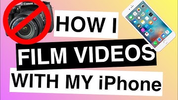 How to film PROFESSIONAL YouTube Videos Using an iPhone!