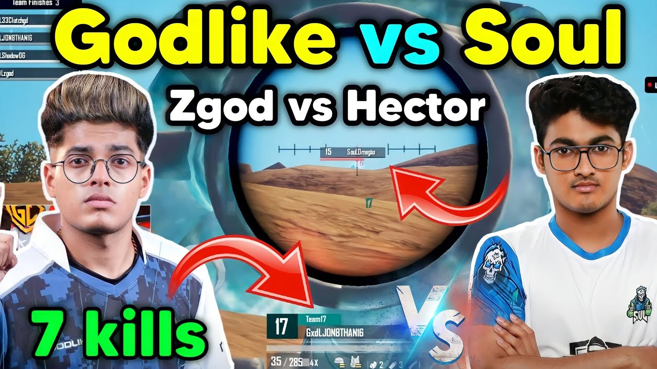 Zgod vs Soul Hector 🔥 Godlike vs Soul and Misfits latest fight 🇮🇳 - YouTube