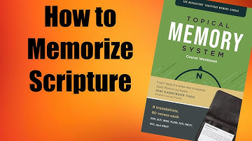 How to Memorize Scripture - Simple Steps for Bible Memory - Navigators Topical Memory System