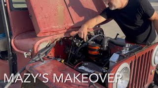 Mazy’s Motor - F134 With Carter YH Side draft Carb - It Works!!