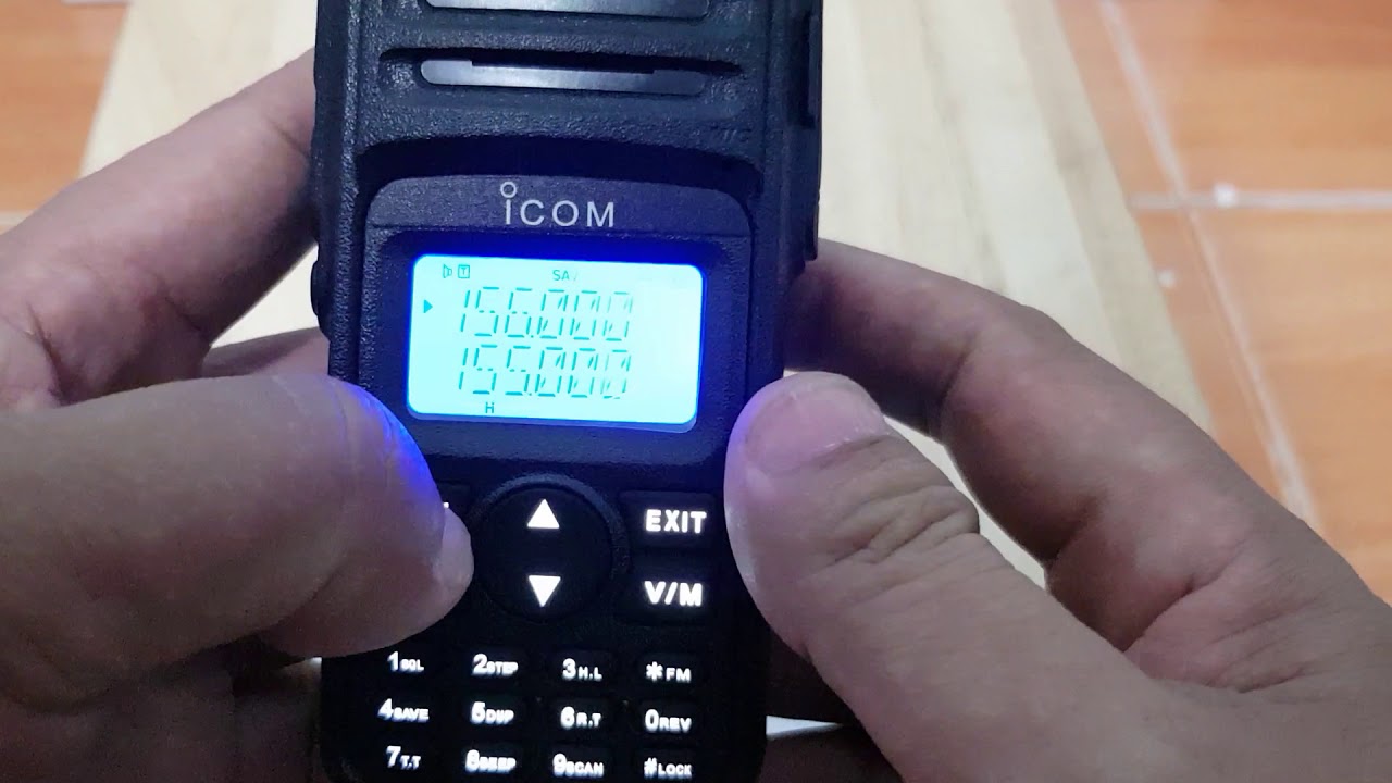 วิธีล็อคเครื่อง ปลดล็อค  ICOM D11
