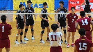 All Japan Intercollegiate Championship 2018 Final - 1st set : Waseda vs FukuyamaHeisei