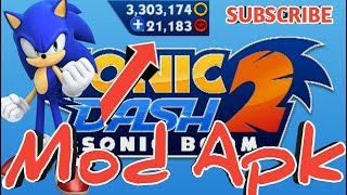 Download Sonic Dash 2 Mod Apk Unlimeted Gold & Red Stars | Offline Noroot 2019 screenshot 5